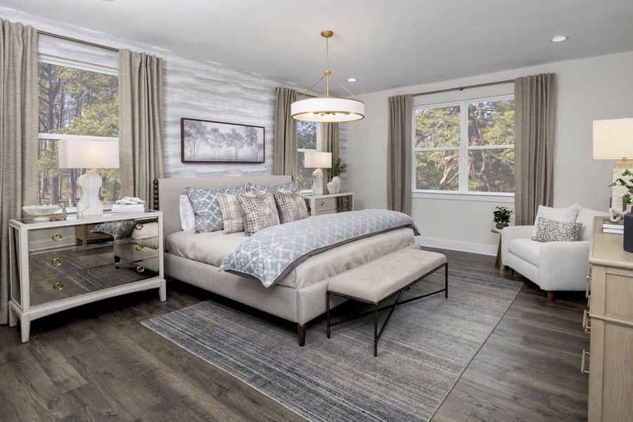 Representative furnished interior of a home built from the Clearwater by Mattamy Homes in Seagrass Landing, Lillington (Image 6).