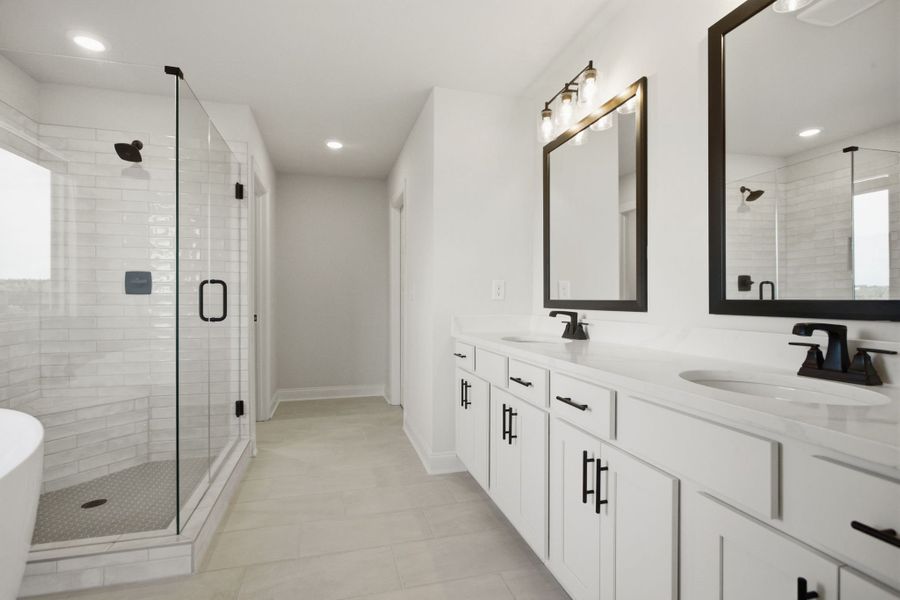 Furnished interior view inside a new home in Cherokee Knoll, Williamston (Image 10).