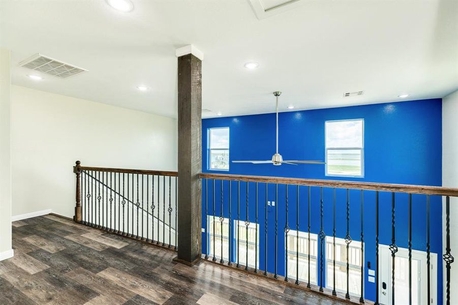 Love the window views from the 2nd floor.