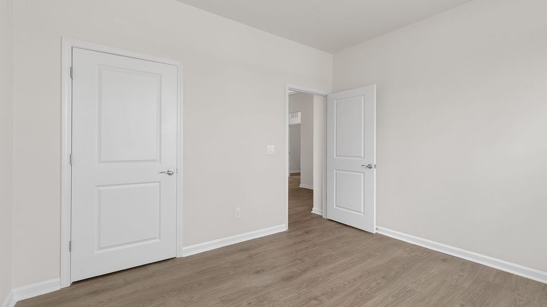 Spacious, unfurnished interior of a new home in The Villas at Kinsley, Jamestown (Image 12).