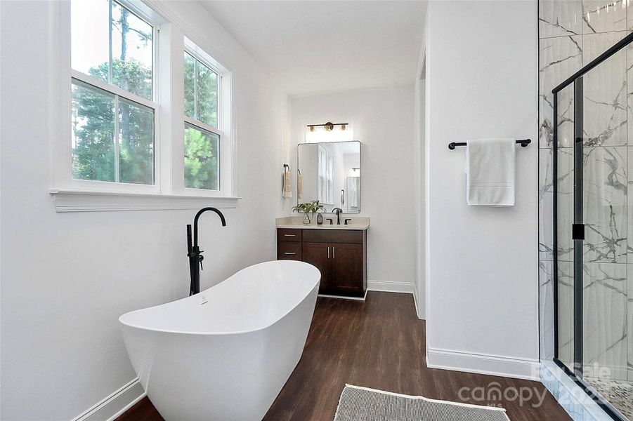 Furnished interior view inside a new home in Harbor Oaks, Denver (Image 28).