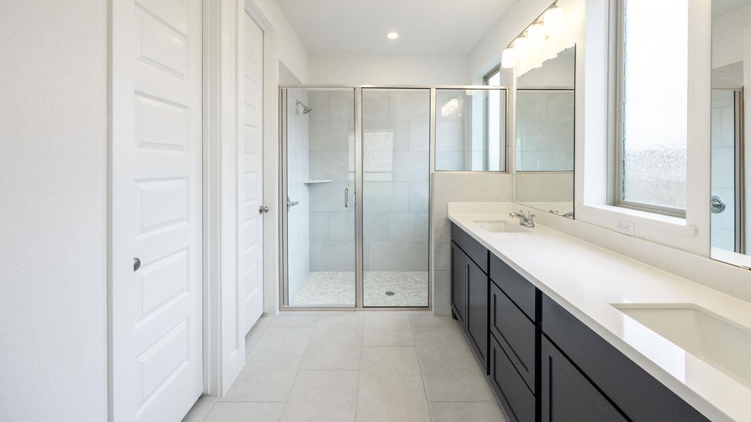 Furnished interior view inside a new home in Easton Park, Austin (Image 6).