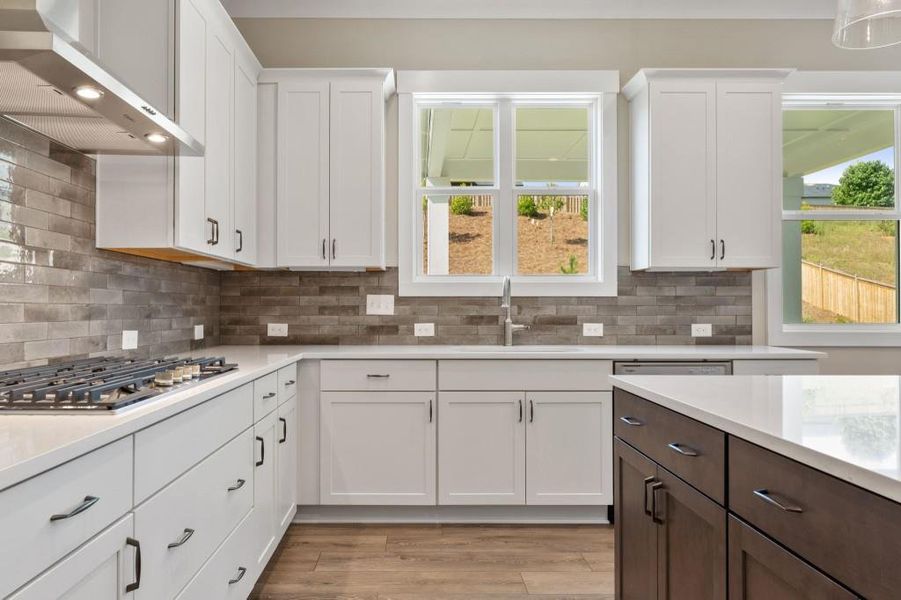 Furnished interior view inside a new home in Hillshire, Cumming (Image 5).