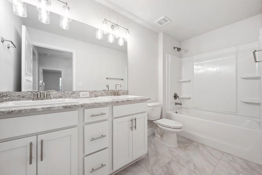 Furnished interior view inside a new home in Waterstone Villas, Fort Pierce (Image 5). Furnished interior view inside a new home in Waterstone Villas, Fort Pierce (Image 5).