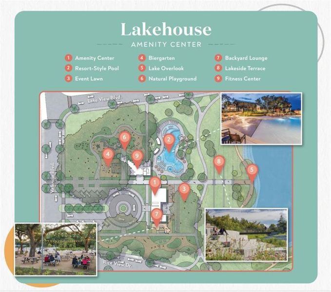 Lakehouse Amenity Center - Coming Soon