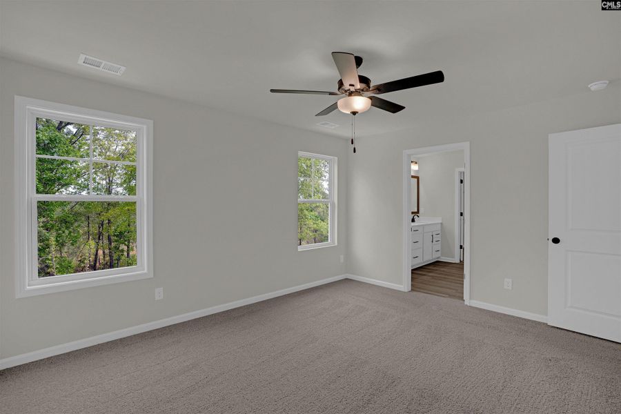 Spacious, unfurnished interior of a new home in Rolling Hills, Prosperity (Image 28). Spacious, unfurnished interior of a new home in Rolling Hills, Prosperity (Image 28).