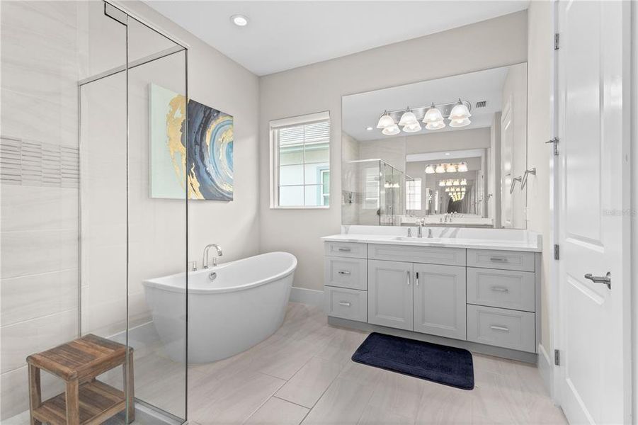 Furnished interior view inside a new home in , Bradenton (Image 7). Furnished interior view inside a new home in , Bradenton (Image 7).