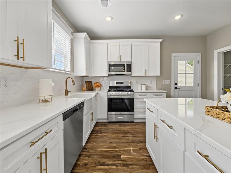Furnished interior view inside a new home in , Austell (Image 12).