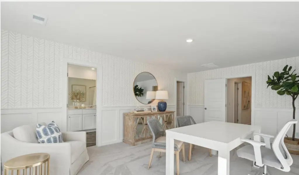 Furnished interior view inside a new home in , Summerville (Image 9).