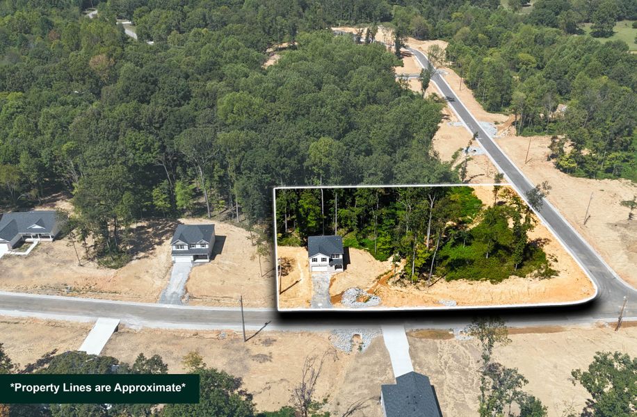 Gorgeous 1.5 Acres of wooded Tennessee Countryside on a fantastic Corner Lot