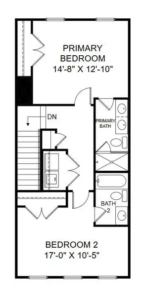 2D floor plan layout of this home in Westpark at Cane Bay, Summerville, SC (Image 5). 2D floor plan layout of this home in Westpark at Cane Bay, Summerville, SC (Image 5).
