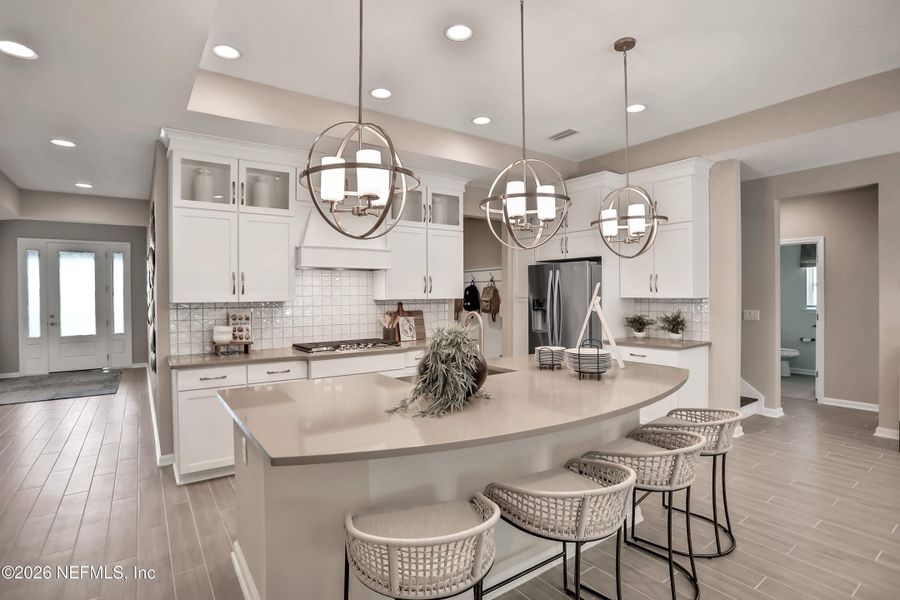 Furnished interior view inside a new home in , Green Cove Springs (Image 11). Furnished interior view inside a new home in , Green Cove Springs (Image 11).