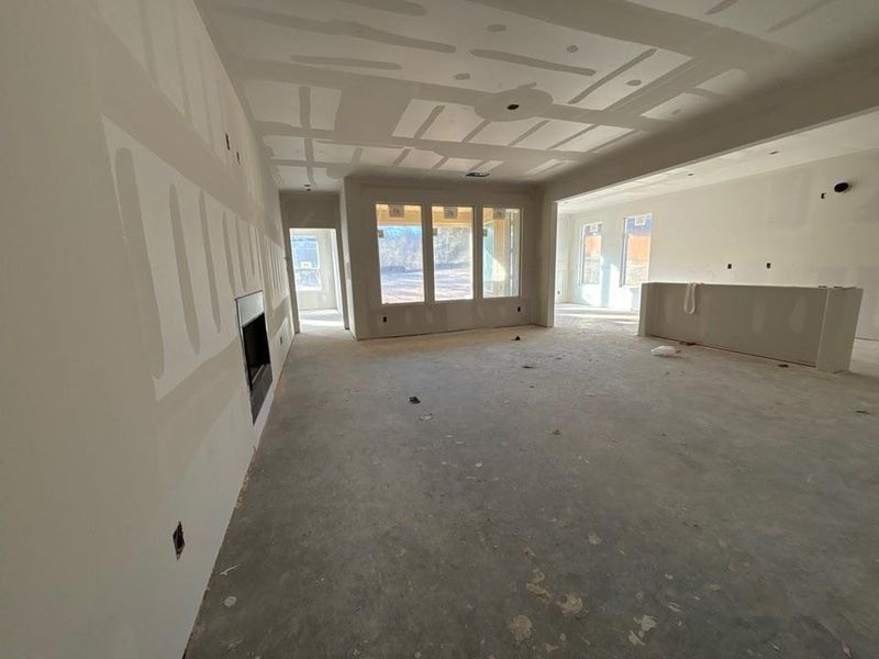 In-progress construction of a new home in Waterford Park, Weatherford, TX (Image 10).