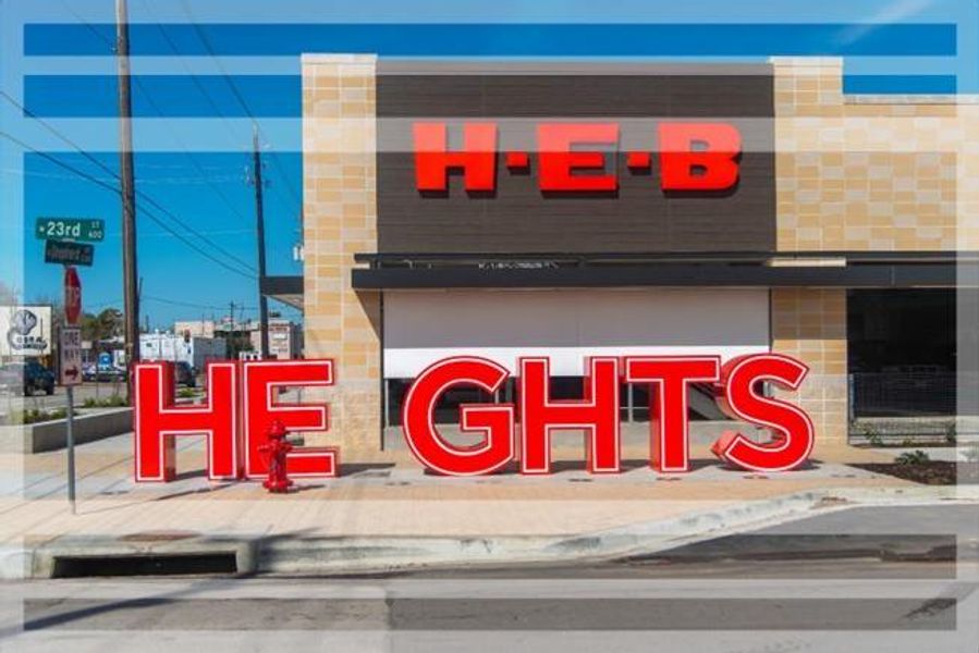 The Heights HEB is conveniently located just several blocks away!