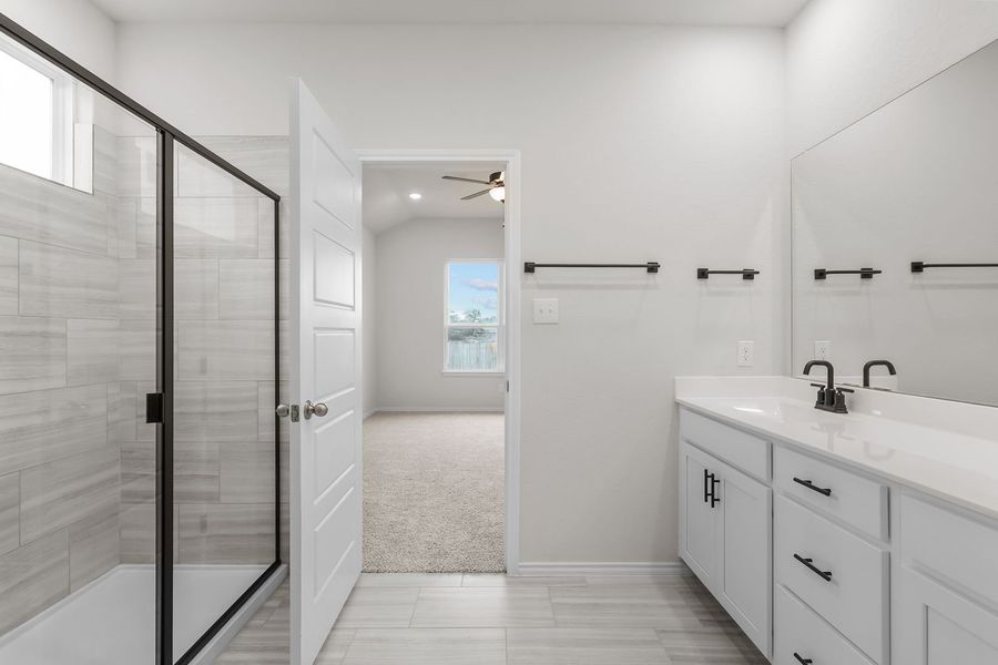 Representative furnished interior of a home built from the The Sequoia A by Davidson Homes LLC in Hickory Ridge, Elmendorf (Image 9).