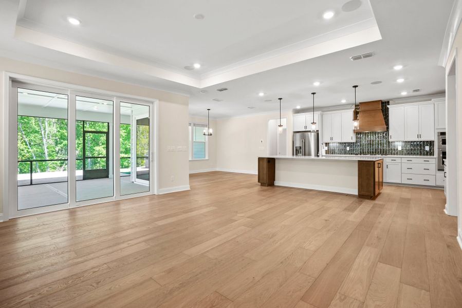 Spacious, unfurnished interior of a new home in Carolina Riverside, Belmont (Image 23).