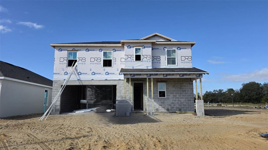 In-progress construction of a new home in , Mount Dora, FL (Image 5).