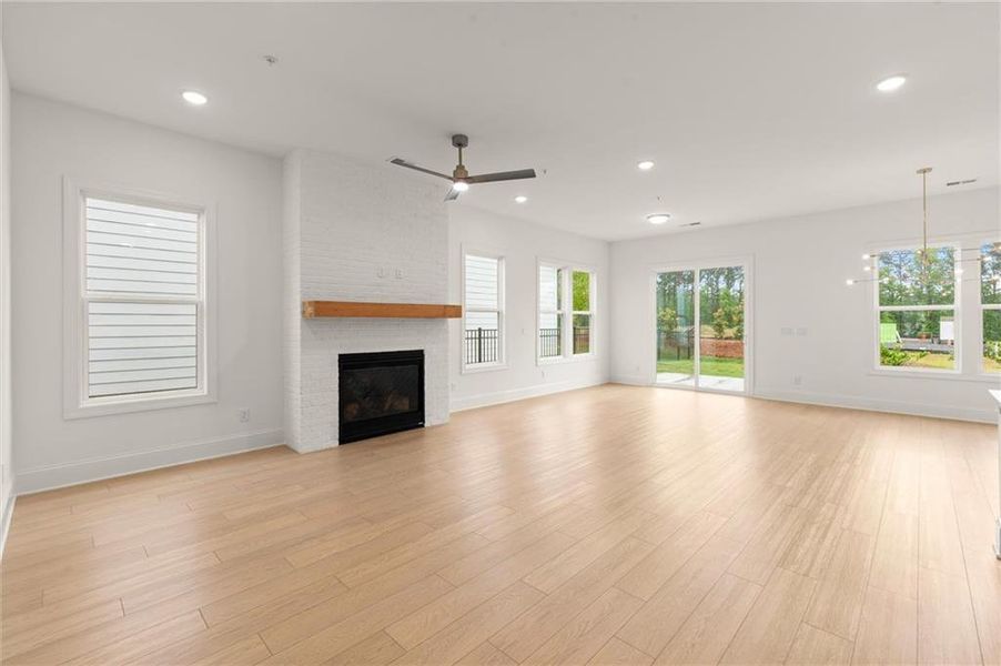 Spacious, unfurnished interior of a new home in , Kennesaw (Image 17).