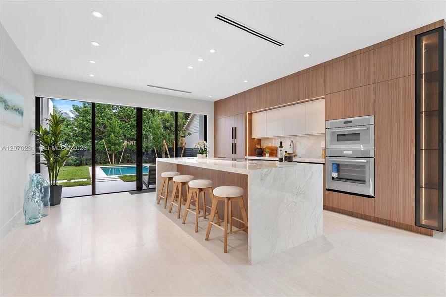 Furnished interior view inside a new home in , Miami (Image 3).