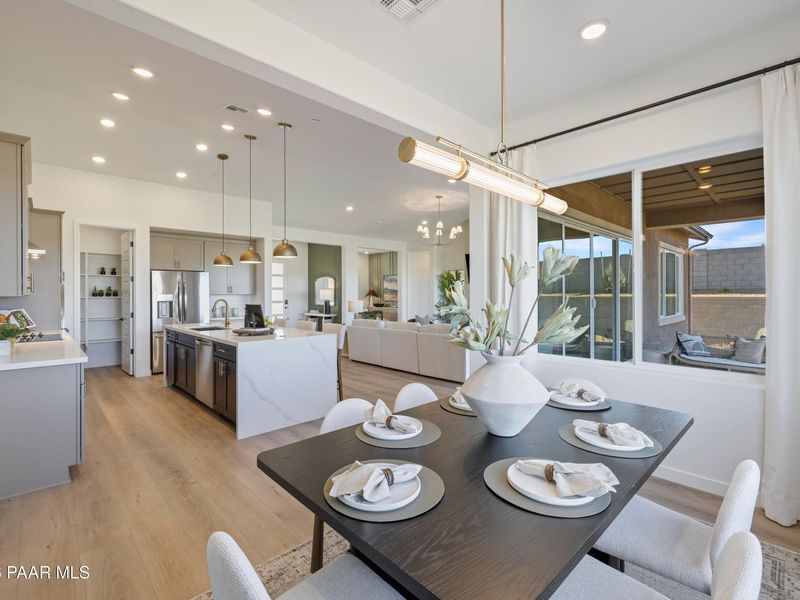 Furnished interior view inside a new home in Hidden Hills, Prescott (Image 13).