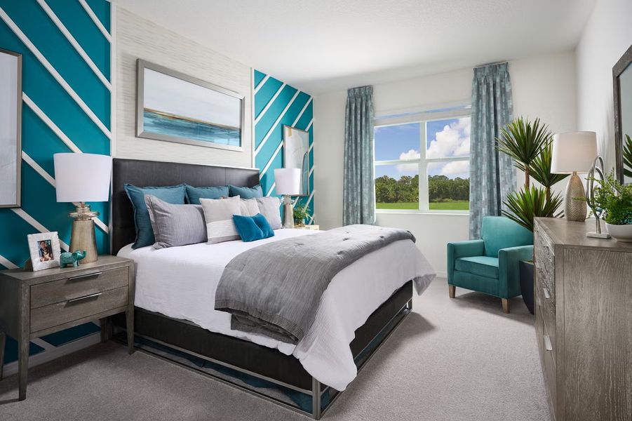 Representative furnished interior of a home built from the Evolve by Park Square Residential in Tarpon Bay, Haines City (Image 13). Representative furnished interior of a home built from the Evolve by Park Square Residential in Tarpon Bay, Haines City (Image 13).