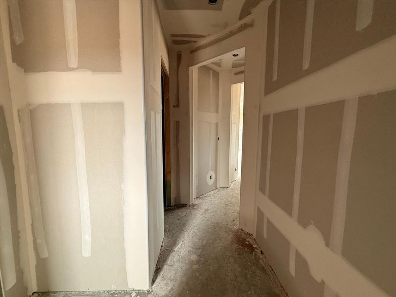 Actual progress of your home