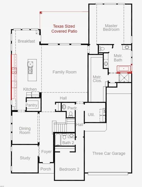 1st floor diagram