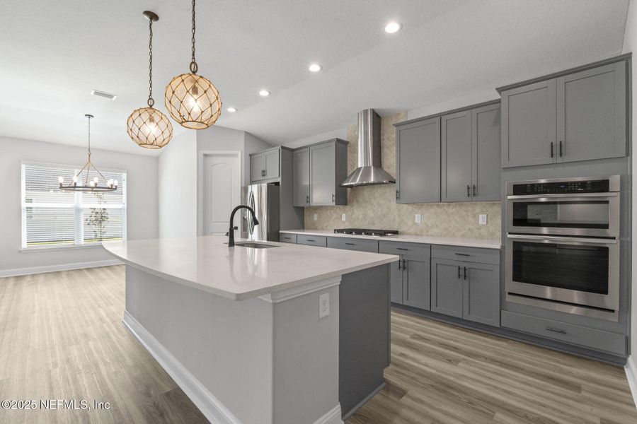 Furnished interior view inside a new home in Courtney Oaks in SilverLeaf, St. Augustine (Image 7). Furnished interior view inside a new home in Courtney Oaks in SilverLeaf, St. Augustine (Image 7).