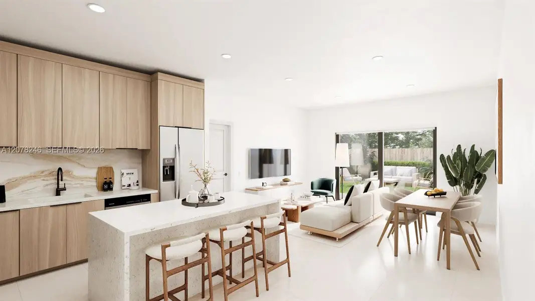 Furnished interior view inside a new home in , Homestead (Image 7).