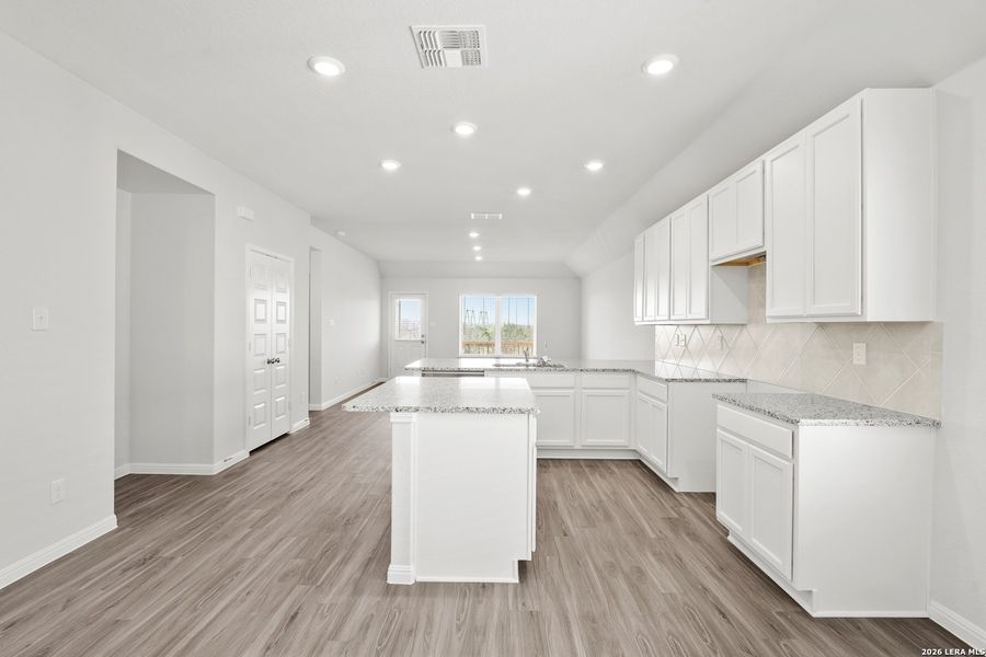 Furnished interior view inside a new home in Hunters Ranch, San Antonio (Image 9).