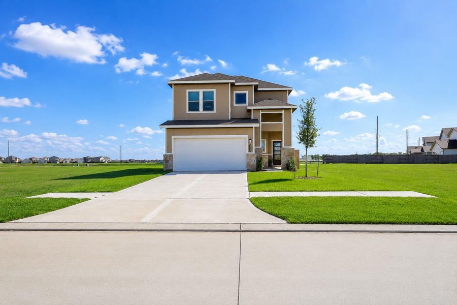 Extended driveway, home has many builder upgrades. Extended driveway, home has many builder upgrades.
