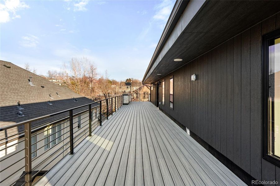 Exterior details and patio area of a home in , Denver (Image 30).