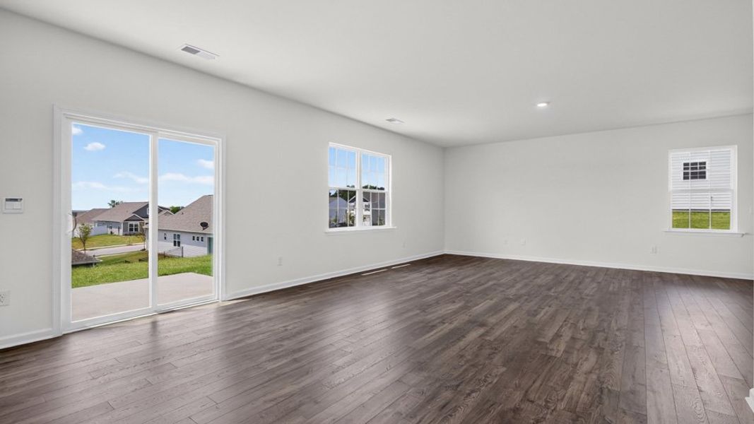 Spacious, unfurnished interior of a new home in The Reserve at Prestleigh, Wake Forest (Image 13).