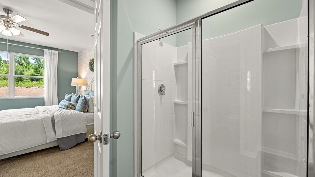 Representative furnished interior of a home built from the Elle by D.R. Horton in Twin Lakes, Hoschton (Image 26).