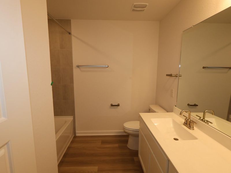 Furnished interior view inside a new home in Summerview, Fulshear (Image 10).