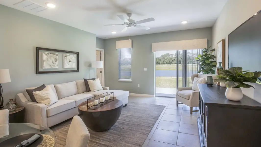Representative furnished interior of a home built from the Victoria by Maronda Homes in Malabar Springs, Palm Bay (Image 8).