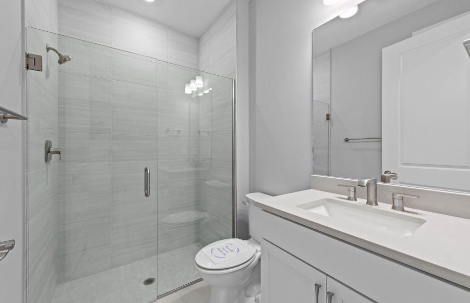 Furnished interior view inside a new home in Shores at Stillwater, Englewood (Image 13).