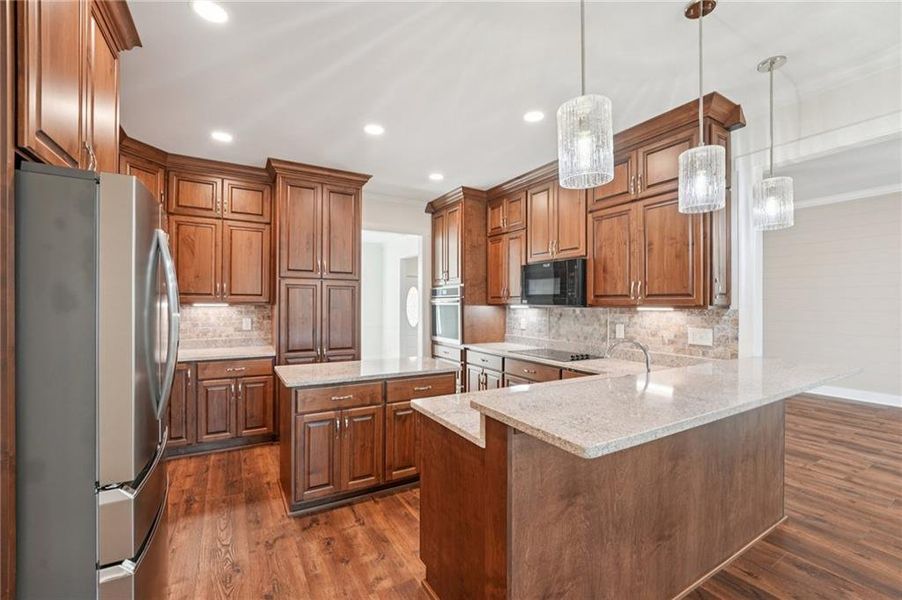 Furnished interior view inside a new home in , Canton (Image 10).