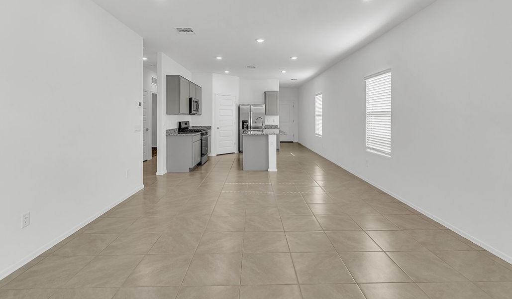 Spacious, unfurnished interior of a new home in Saguaro Bloom, Marana (Image 24). Spacious, unfurnished interior of a new home in Saguaro Bloom, Marana (Image 24).