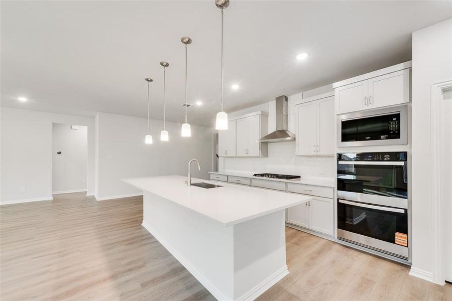 Furnished interior view inside a new home in Sutton Fields, Celina (Image 6).