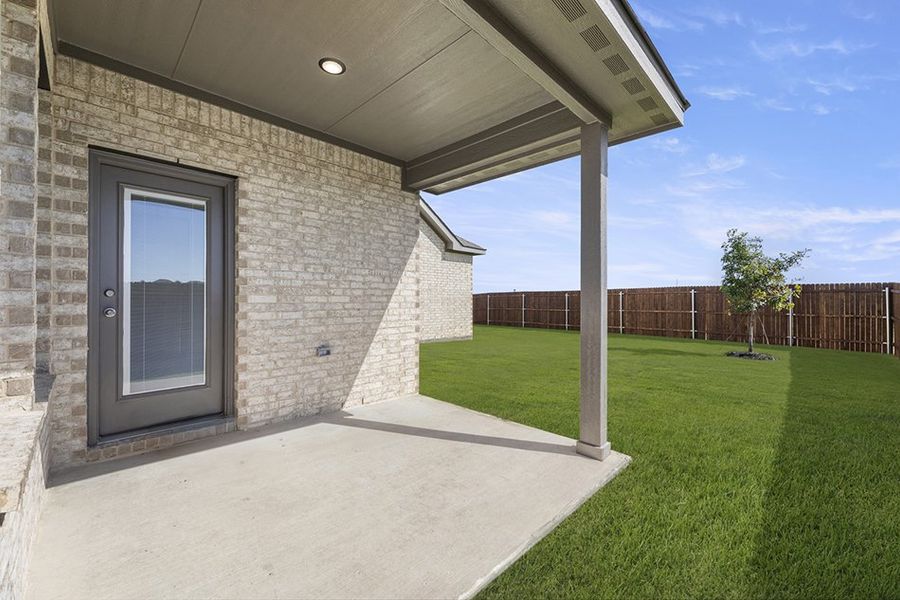 Representative exterior photo of a completed home built from the Newport by Impression Homes in Arcadia Trails, Balch Springs, TX (Image 25). Representative exterior photo of a completed home built from the Newport by Impression Homes in Arcadia Trails, Balch Springs, TX (Image 25).