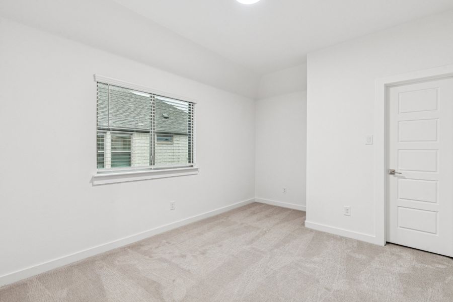 Bedroom in the Picasso II home plan by Trophy Signature Homes – REPRESENTATIVE PHOTO Bedroom in the Picasso II home plan by Trophy Signature Homes – REPRESENTATIVE PHOTO