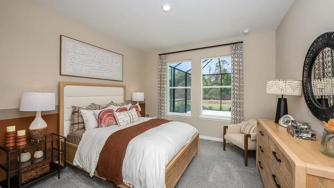 Representative furnished interior of a home built from the Bradley by Taylor Morrison in Azure at Solaeris, Port St. Lucie (Image 11).