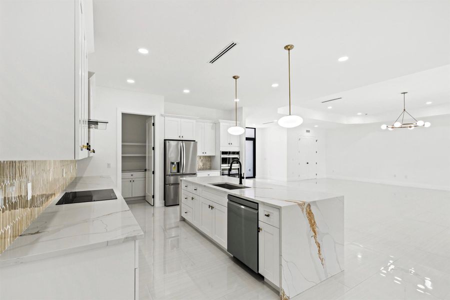 Furnished interior view inside a new home in , Loxahatchee (Image 11).