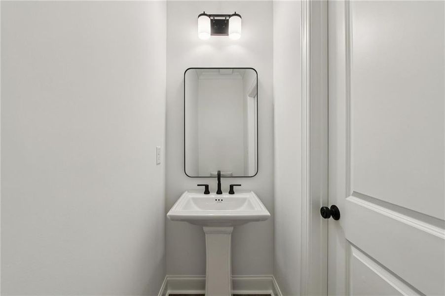 Furnished interior view inside a new home in Millcroft Townhomes, Buford (Image 9).