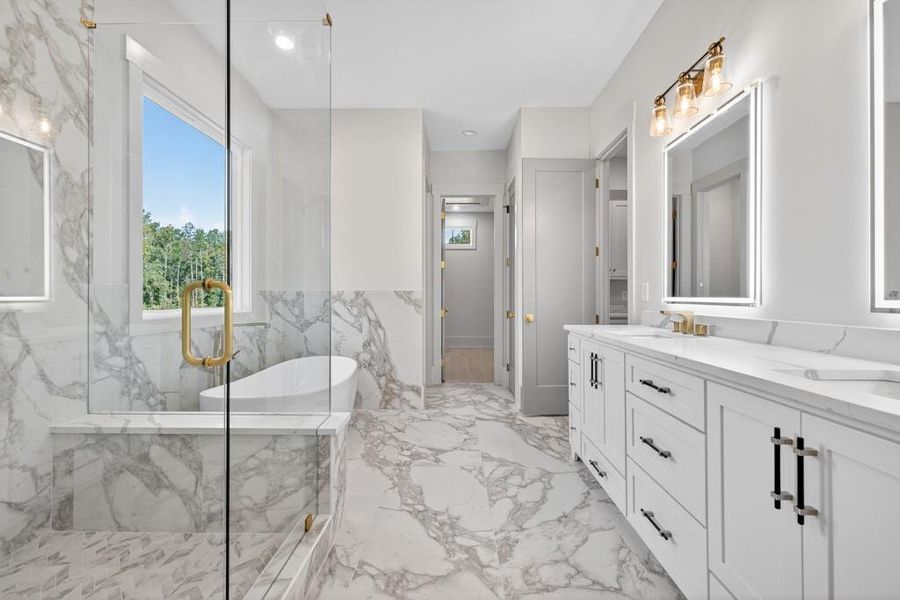 Furnished interior view inside a new home in , Jefferson (Image 17).