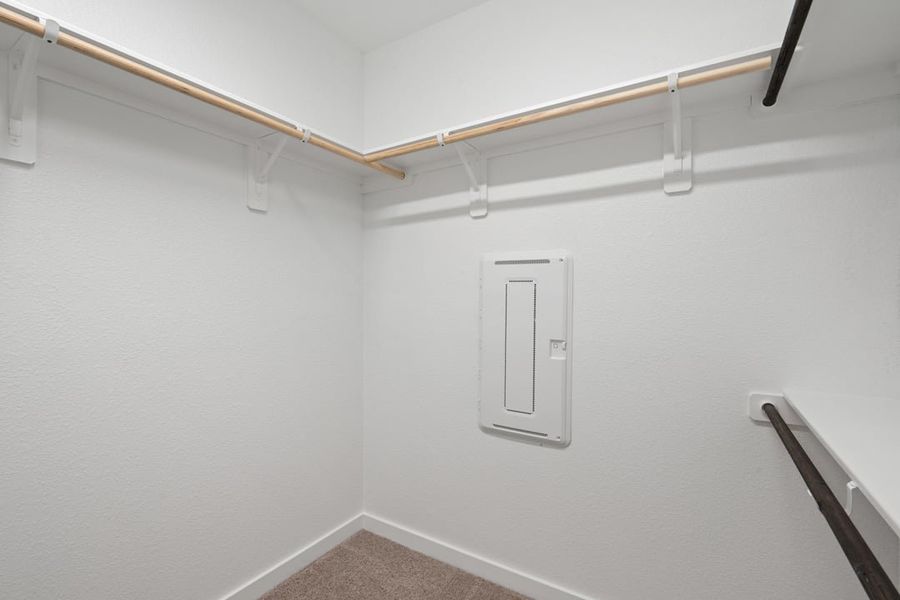 Spacious, unfurnished interior of a new home in Arbor Collection at Lariat, Liberty Hill (Image 33). Spacious, unfurnished interior of a new home in Arbor Collection at Lariat, Liberty Hill (Image 33).