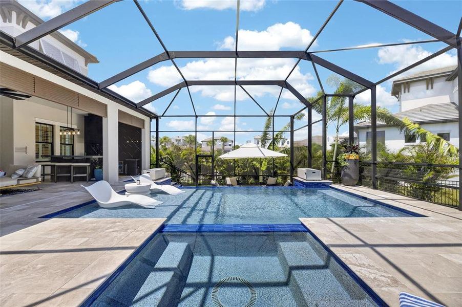 Exterior details and patio area of a home in SouthShore Yacht Club, Ruskin (Image 38).