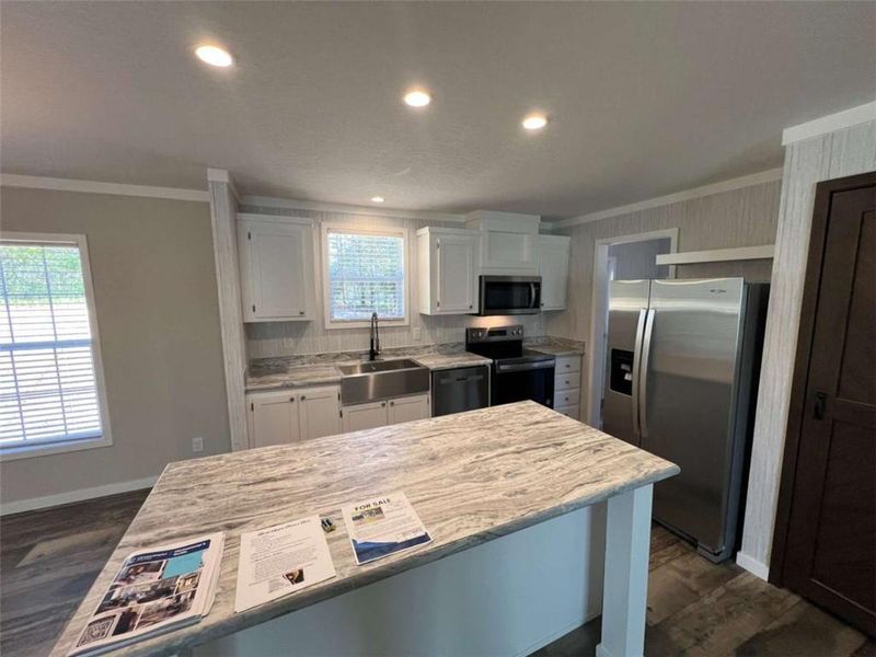 Furnished interior view inside a new home in , Gainesville (Image 6).