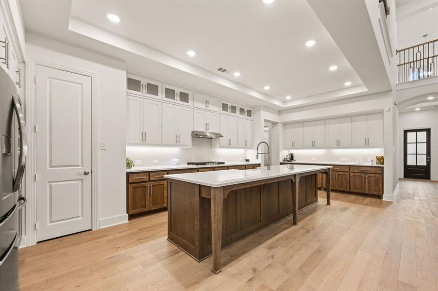Furnished interior view inside a new home in Wildflower Ranch, Fort Worth (Image 9).